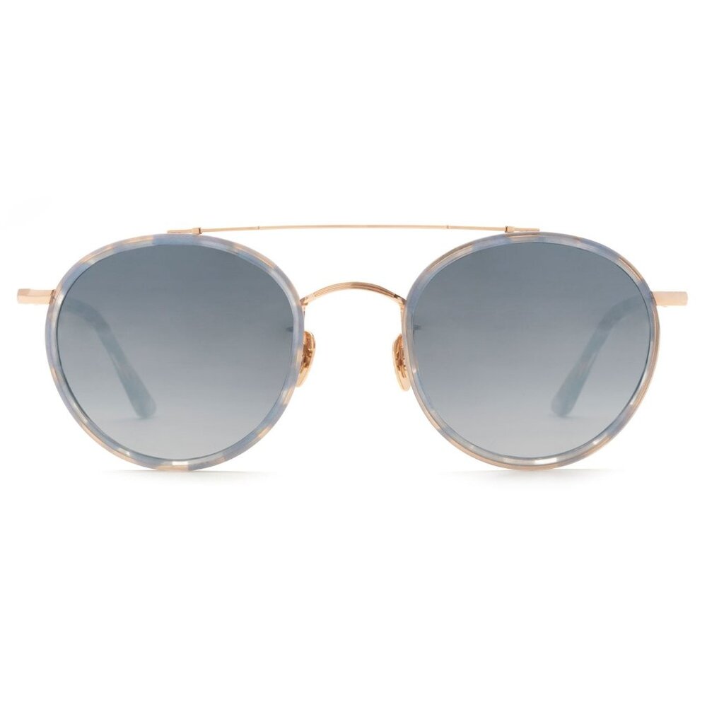 KREWE Gold and Gray Sunglasses